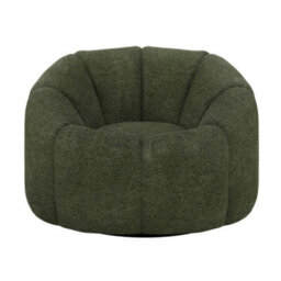 Where Saints Go Ltd Armchair Morrissey Accent Chair Basil Green Boucle Swivel Lounge Chair By Where Saints Go - thumbnail 7