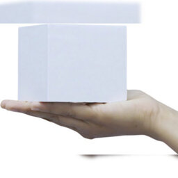 Long Life Lamps Company Matt White Finish Mini Cube Single Outdoor Wall Light Fixture Gu10 Zlc065W - thumbnail 6