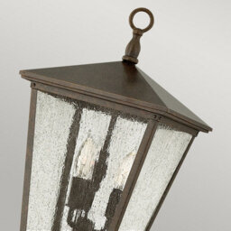 Luminosa Lighting Elstead Trellis 3 Light Outdoor Pedestal Light Regency Bronze Ip44, E14 - thumbnail 2