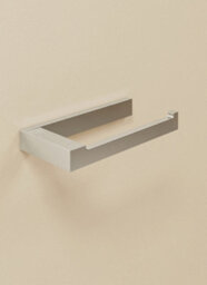 Cosmic Toilet Roll Holder, Silver Gloss, Wall-Mounted, 8,5 Cm. Collection The Grid