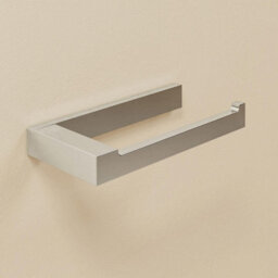 Cosmic Toilet Roll Holder, Silver Gloss, Wall-Mounted, 8,5 Cm. Collection The Grid - thumbnail 5