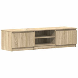 Walplus Tv Cabinet Sonoma Oak 140X40X35.5 Cm Engineered Wood - thumbnail 2