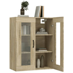 Vidaxl Hanging Wall Cabinet Sonoma Oak 69.5X34X90 Cm - thumbnail 5