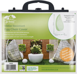 Netagon Home Garden Outdoor Water Resistant Single Egg Swing Chair Green Protector Cover - thumbnail 2