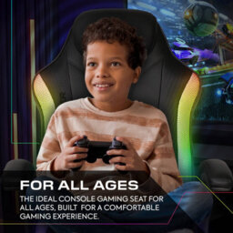 X Rocker Monsoon 4.1 Audio Console Led Gaming Chair With App-Controlled Rgb - Black - thumbnail 7