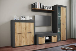 Vcm 4 Pcs Cabinet Wall Set Residential Wall Usilo L - thumbnail 4