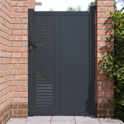 Billyoh Avalon Pedestrian Decorative Aluminium Garden Gate - 100X158Cm - thumbnail 2