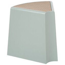 Wyld And Coco Set Of 4 Mint Green Stackable Garden Stools - Triangular Abs Patio Seats W43 X D35 X H45Cm - thumbnail 3