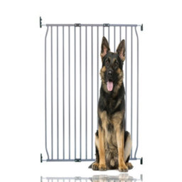 Bettacare Extra Tall Eco Screw Fit Pet Gate, Grey, 100Cm - 110Cm, Extra Tall Gate 100Cm In Height, Screw Fitted Dog Gate - thumbnail 1