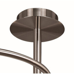 Luminosa Lighting Luminosa Sphere Semi Flush 4 Light G9, Satin Nickel - thumbnail 3