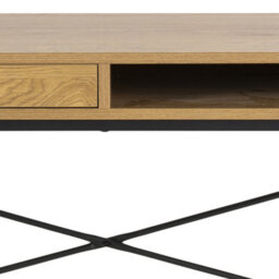 Furniture To Go Seaford Office Desk With 1 Drawer In Oak - thumbnail 8