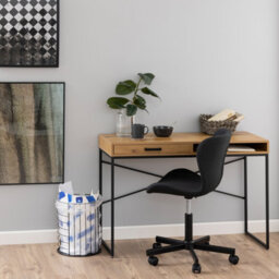 Furniture To Go Seaford Office Desk With 1 Drawer In Oak - thumbnail 6
