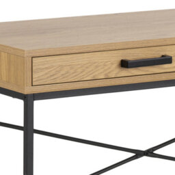 Furniture To Go Seaford Office Desk With 1 Drawer In Oak - thumbnail 7