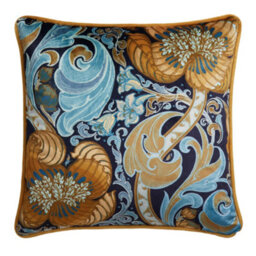 Laurence Llewelyn-Bowen Down The Dilly Soft Touch Velvet Filled Cushion - thumbnail 2