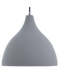 Wyld And Coco Nordluxe Grey Concrete Pendant Lamp Scandinavian Ceiling Light, Large W23 X D23 X H121Cm - thumbnail 1