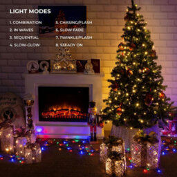 The Christmas Workshop 71489 400 Led Battery Operated Bright White Christmas Lights - thumbnail 3