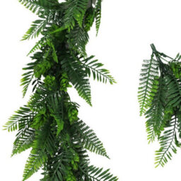 True Products Artificial Woodland Fern Garland 150Cm - thumbnail 3