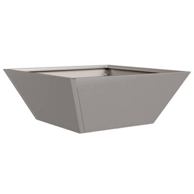 Berkfield Modern Garden Bowl Planter 40X40X15 Cm Weathering Steel - image 1