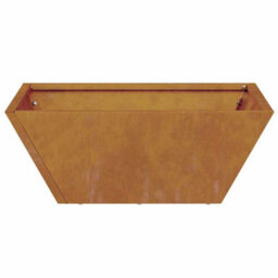 Berkfield Modern Garden Bowl Planter 40X40X15 Cm Weathering Steel - thumbnail 7