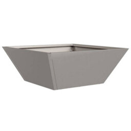 Berkfield Modern Garden Bowl Planter 40X40X15 Cm Weathering Steel - thumbnail 1