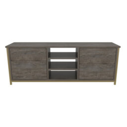 Decorotika Otis Tv Stand For Tv's Up To 63 Inch Wenge Gold - thumbnail 5