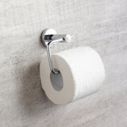 Plum&clay Ronda Chrome Toilet Roll Holder - thumbnail 3