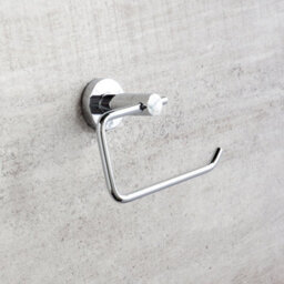 Plum&clay Ronda Chrome Toilet Roll Holder - thumbnail 2