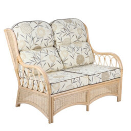 Alfresia Conservatory Sofa With Bamboo Natural Low Back Cushion - thumbnail 1