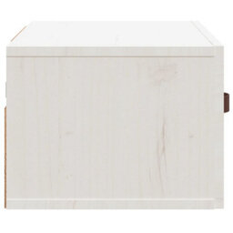 Berkfield Elegant Wall-Mounted Bedside Cabinets 2 Pcs White 40X29.5X22 Cm - thumbnail 7