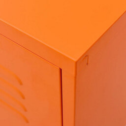Berkfield Tv Cabinet Orange 105X35X50 Cm Steel - thumbnail 8