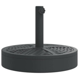 Walplus Parasol Base For A 38 / 48 mm Poles 25 Kg Round - thumbnail 2