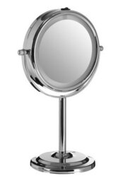Orsina Cassini Chrome Finish Led Table Mirror - thumbnail 2