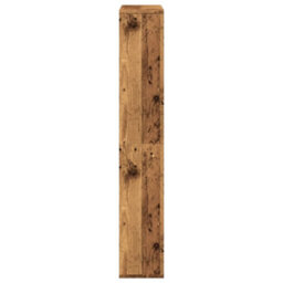 Berkfield Bookcase Old Wood 72X20X120 Cm Engineered Wood - thumbnail 6