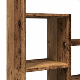 Berkfield Bookcase Old Wood 72X20X120 Cm Engineered Wood - thumbnail 9