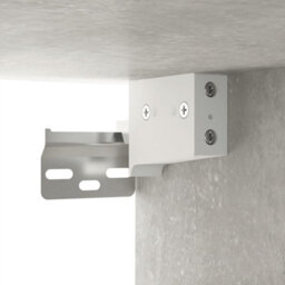 Berkfield Classic Wall Mounted Tv Cabinet Concrete Grey 100X34.5X40 Cm - thumbnail 9