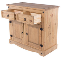 Core Products Corona Small Sideboard, Antique Waxed Pine H80.6Cm X W91.0Cm X D43.0Cm - thumbnail 4