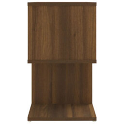 Berkfield Bedside Cabinets 2 Pcs Brown Oak 50X30X51.5 Cm Engineered Wood - thumbnail 7