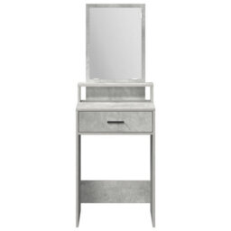 Walplus Dressing Table With Drawers, Concrete Grey, 50X41X140 Cm - thumbnail 5