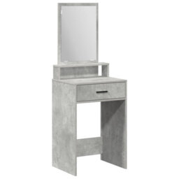 Walplus Dressing Table With Drawers, Concrete Grey, 50X41X140 Cm - thumbnail 2