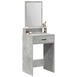 Walplus Dressing Table With Drawers, Concrete Grey, 50X41X140 Cm - thumbnail 3