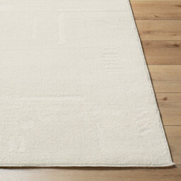 Livabliss Freud-Modern Ivory Off-White High Pile Living Dining Bedroom Rug 160 X 213 Cm Easy Care, Non Shedding - thumbnail 5