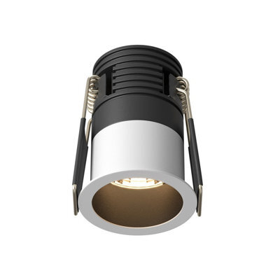 Luminosa Lighting Luminosa Minor Round Recessed Downlight Black And White 3000K 230Lm - image 1