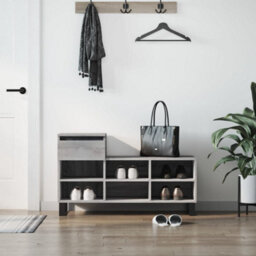 Vidaxl Shoe Cabinet Grey Sonoma 102X36X60 Cm Engineered Wood - thumbnail 1