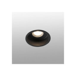 Luminosa Lighting Luminosa Hyde Black Round Recessed Downlight Ip44, Gu10 - thumbnail 1