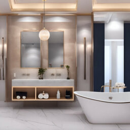 Luminosa Lighting Luminosa Paloma 25Cm Globe Pendant Ceiling Light Honey Lister (Fluted), Brushed Brass - thumbnail 3