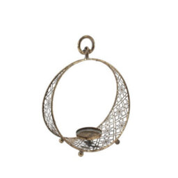 Minster Candle Holder - Metal - L25 X W12 X H32 Cm - thumbnail 1