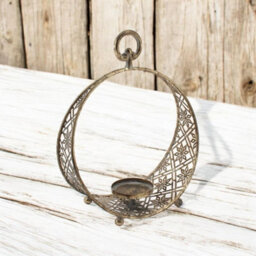 Minster Candle Holder - Metal - L25 X W12 X H32 Cm - thumbnail 3