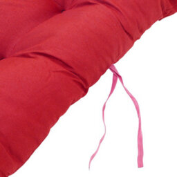 Living And Home Soft Comfortable Relaxed Red Bench Recliner Chair Swing Chair Seat Pad Cushion Sunlounger Cushion 160 Cm W X 50Cm D - thumbnail 6