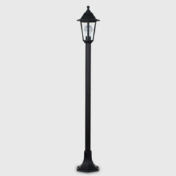 Valuelights Mayfair Traditional Victorian Style 1.2M Black Ip44 Rated Outdoor Garden Lamp Bollard Post Light - thumbnail 4
