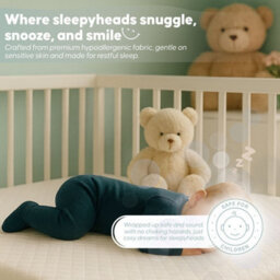 Bump & Beyond Baby Cot Mattress For Boys - Hypoallergenic, Waterproof & Breathable, Washable Cover - 140X70X5Cm - thumbnail 3